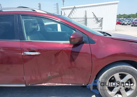 2009 Nissan Murano Sl z USA, uszkodzony, nr VIN JN8AZ18U29W106357